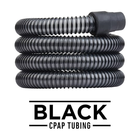 Standard black CPAP Tubing
